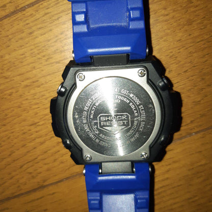 Limited Model Blue Engraved Belt CASIO G-SHOCK GST-W300G