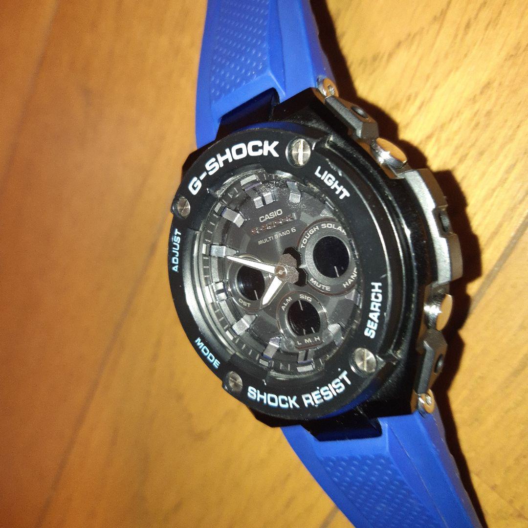 Limited Model Blue Engraved Belt CASIO G-SHOCK GST-W300G