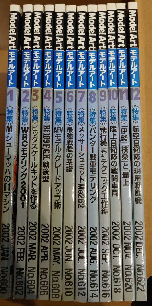 Model Art 2002 Collection, 12 Volumes