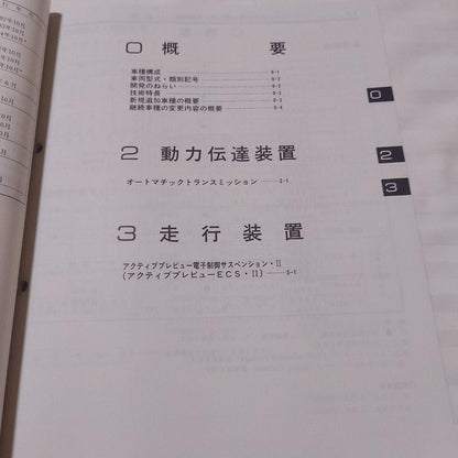 Mitsubishi Debonair New Model Explanation Book 1995