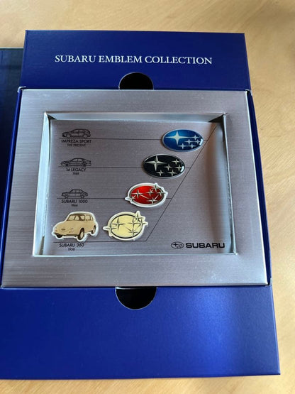 SUBARU Welcome Box Mini Emblem Set