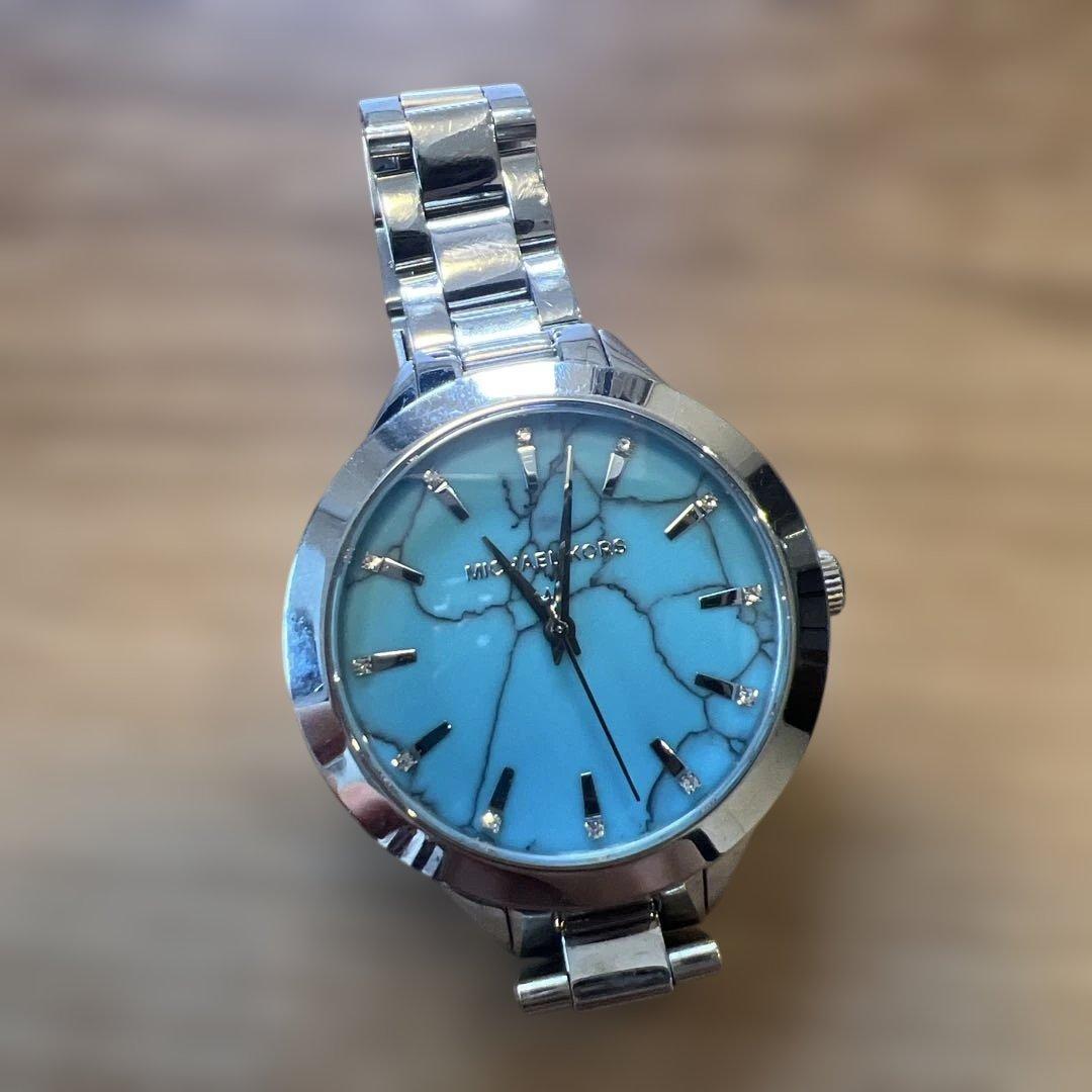 MICHAEL KORS Turquoise Blue Watch MK-3527