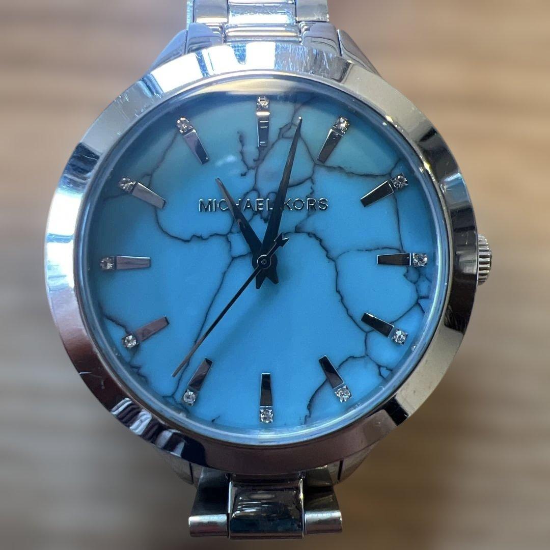 MICHAEL KORS Turquoise Blue Watch MK-3527