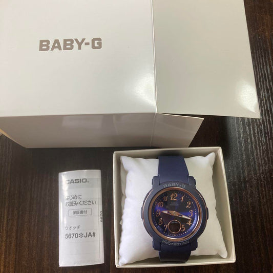 BABY-G BG-1670 Navy Watch New Unworn G-SHOCK