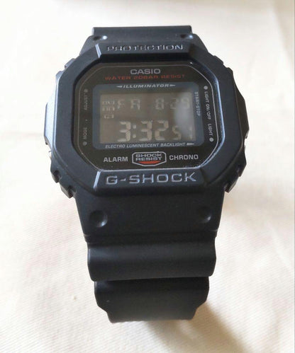 New G-SHOCK DW-5600HR-1JF Japan Genuine Black Red