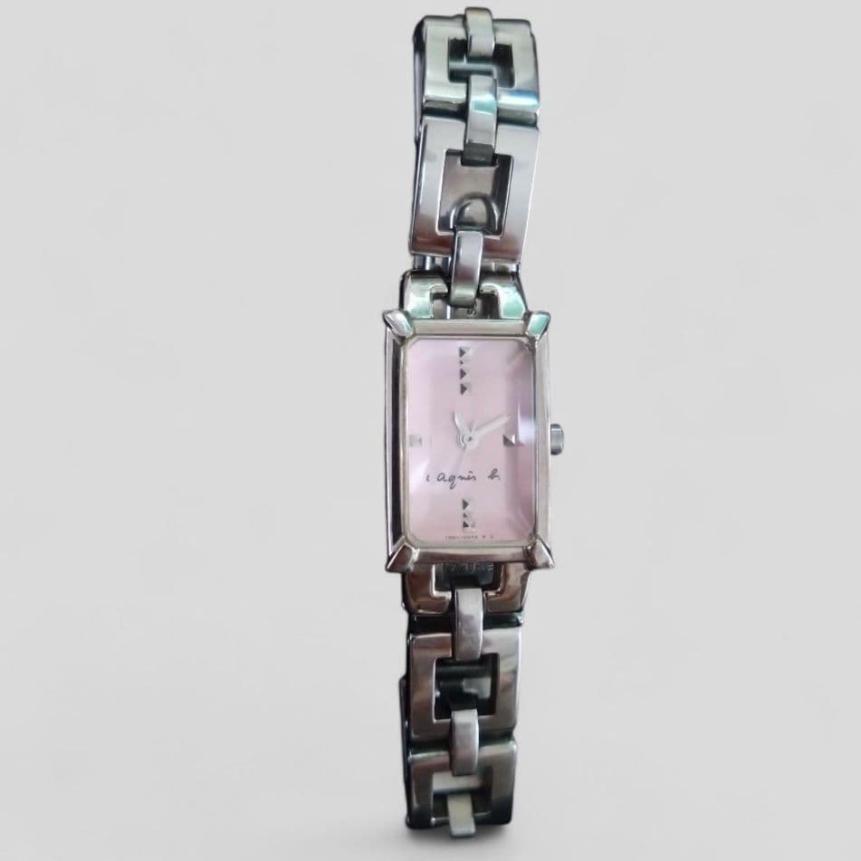 Agnes b. Arm Watch (Quartz) Pink Dial