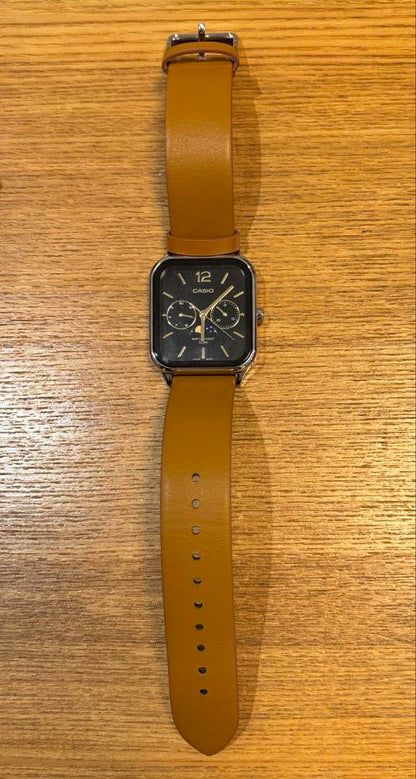 Almost New Operating CASIO Moonphase MTP-M305L-1AV CASIO