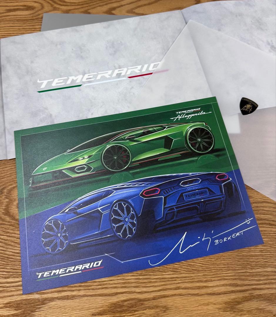 Lamborghini Téméraire Non-Sale Poster
