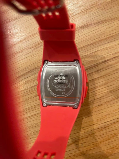 adidas ADP3172 Digital Watch Red Adidas