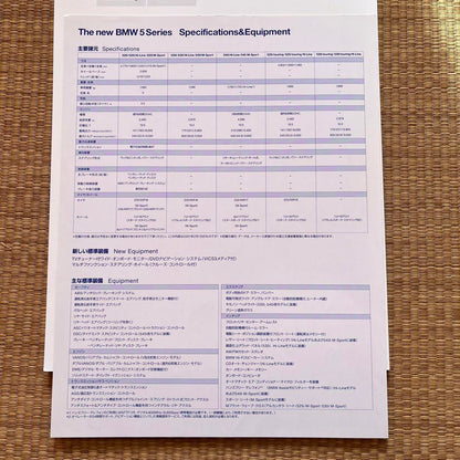 BMW 5 Series Catalog
