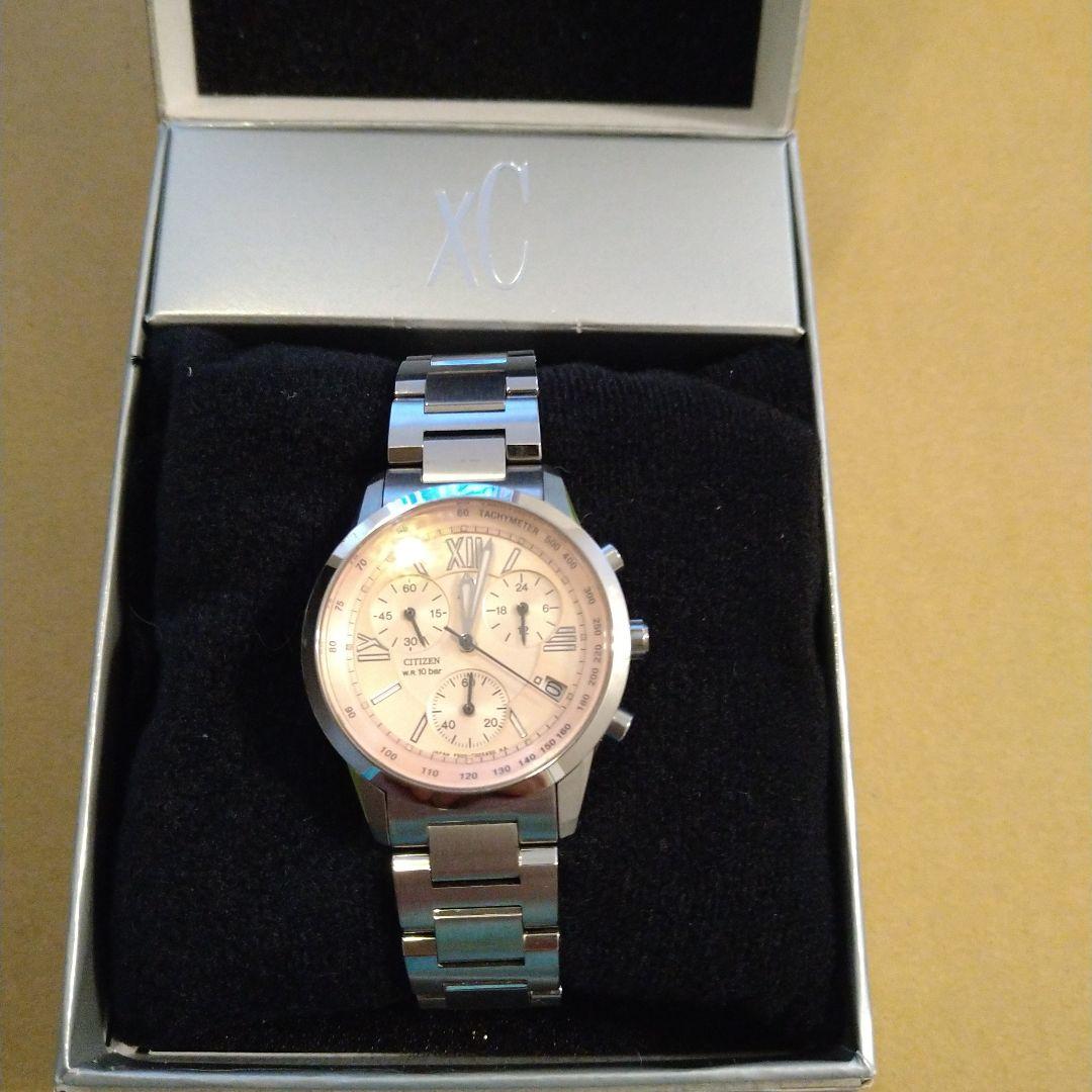 Beautiful Condition Citizen XC Pink Dial Chronograph Watch