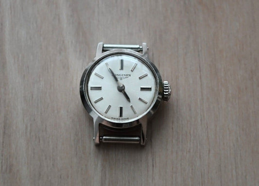 LONGINES Vintage Automatic Analog Watch Silver
