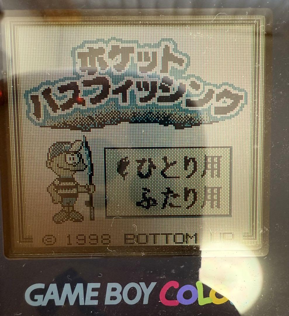 Pokét Bass Fishing Game Boy Software