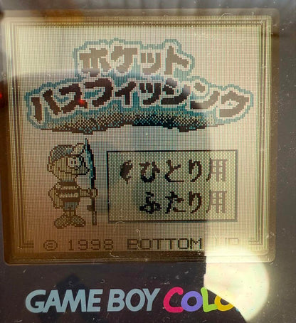 Pokét Bass Fishing Game Boy Software