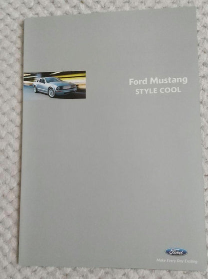Limited Edition 40 Units Ford Mustang STYLE COOL Catalog