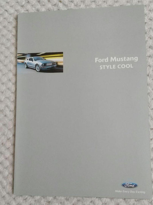 Limited Edition 40 Units Ford Mustang STYLE COOL Catalog