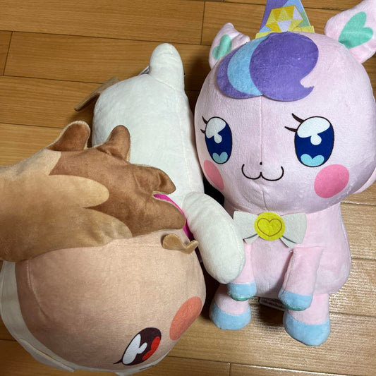 Wonderful Pretty Cure Mochamochi Plush Toy Dog Keeper Komegumi Unicorn
