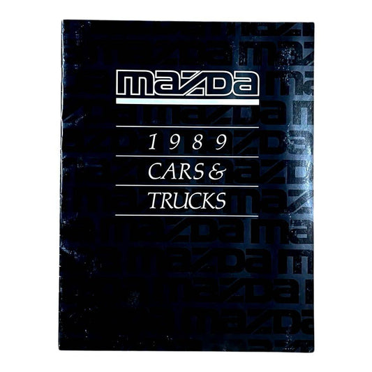 1989 US MAZDA Brochure