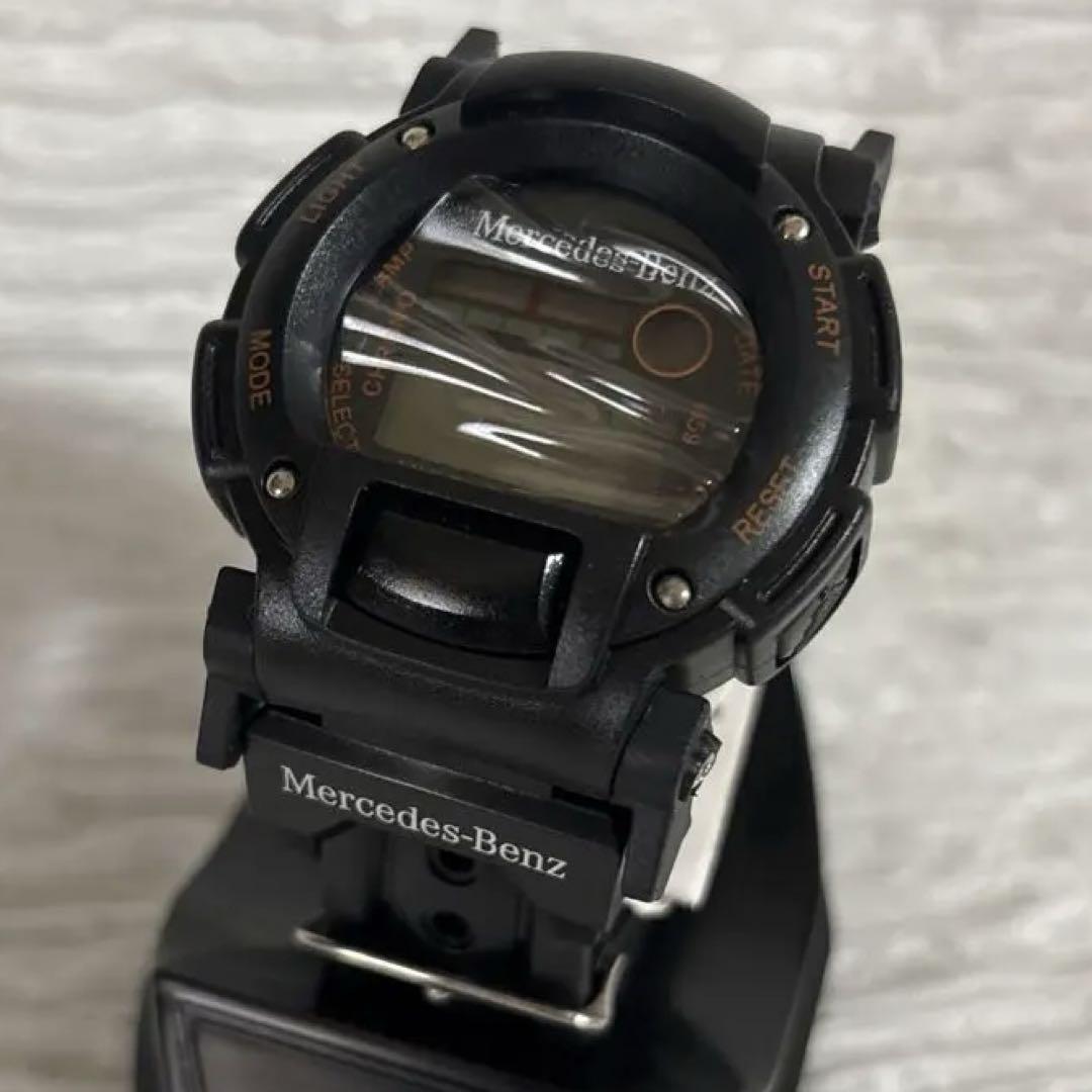 Unused Mercedes-Benz Digital Watch Black