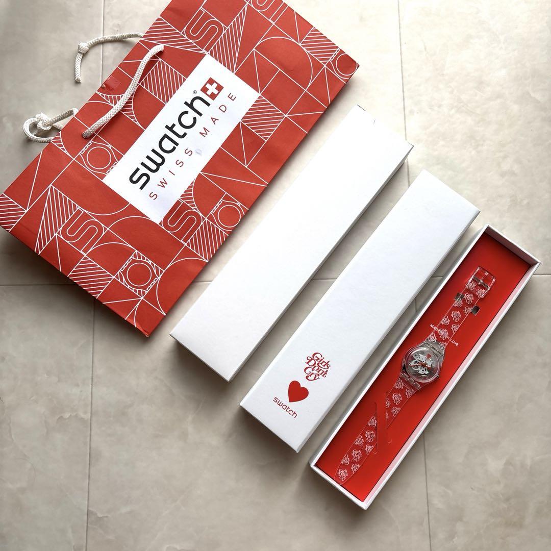 New Unworn Swatch Verdy Girls Don't Cry Watch Limited Edition