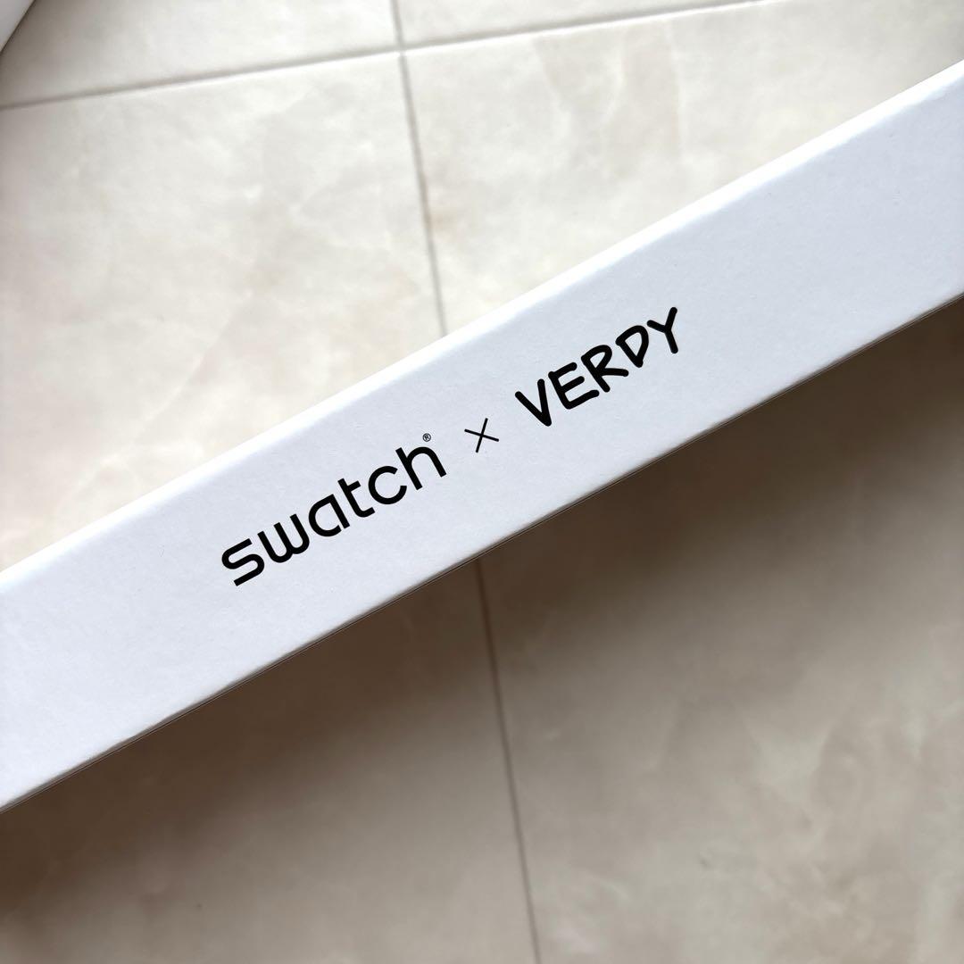 New Unworn Swatch Verdy Girls Don't Cry Watch Limited Edition