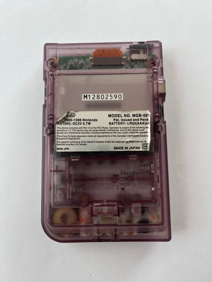 Purple Skeleton Game Boy Pocket Console