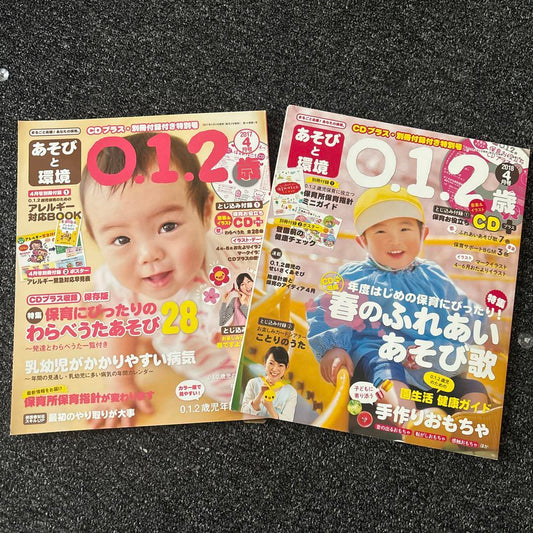 Play and Environment 012 Years Old – April 2017 – April 2018