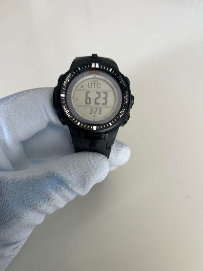 PRO TREK Digital Watch Black