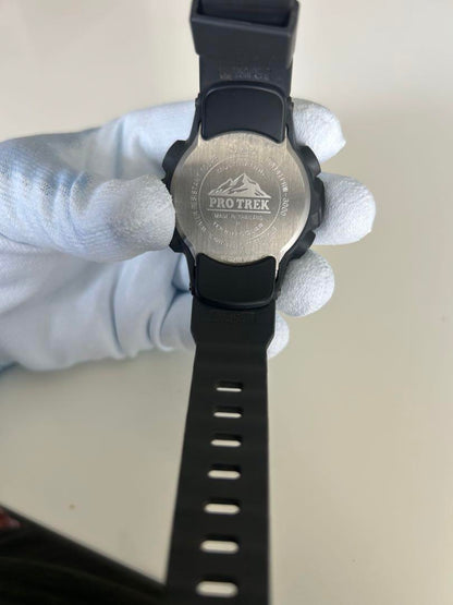 PRO TREK Digital Watch Black