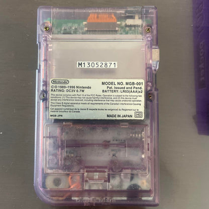Nintendo GAME BOY pocket Purple MGB-001
