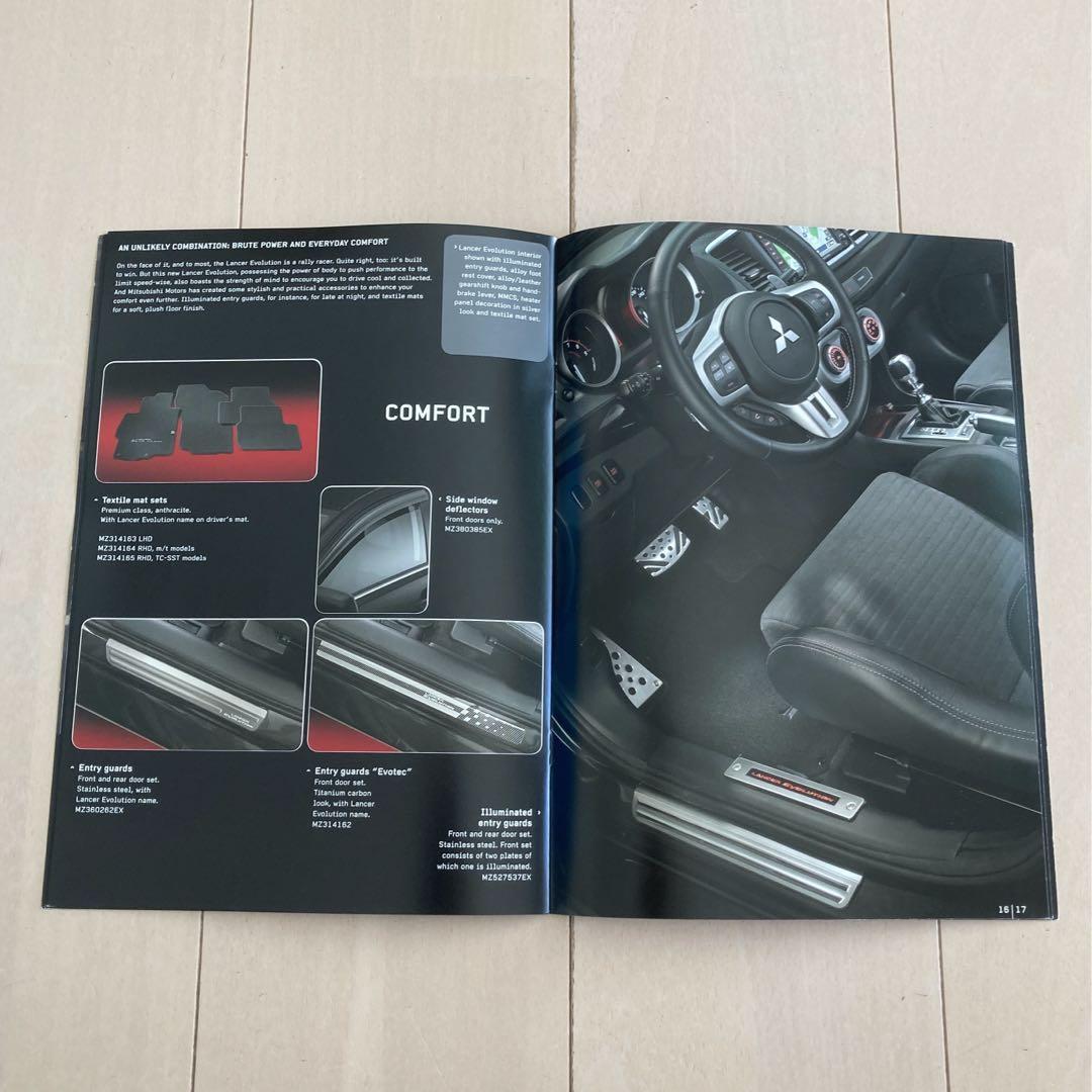 Rarity European Version Lancer Evolution X Accessory Catalog