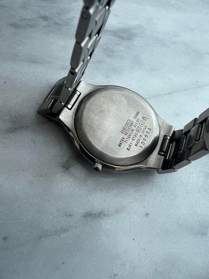 Battery Replaced Rare SEIKO SEIKO DOLCE Titanium Shell Watch