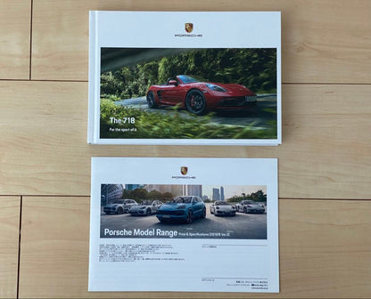 Unused Porsche 718 Cayman Catalog