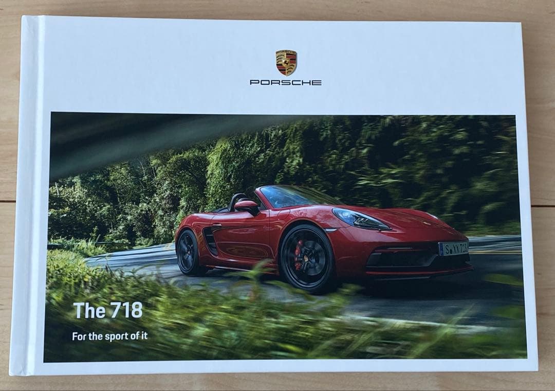 Unused Porsche 718 Cayman Catalog