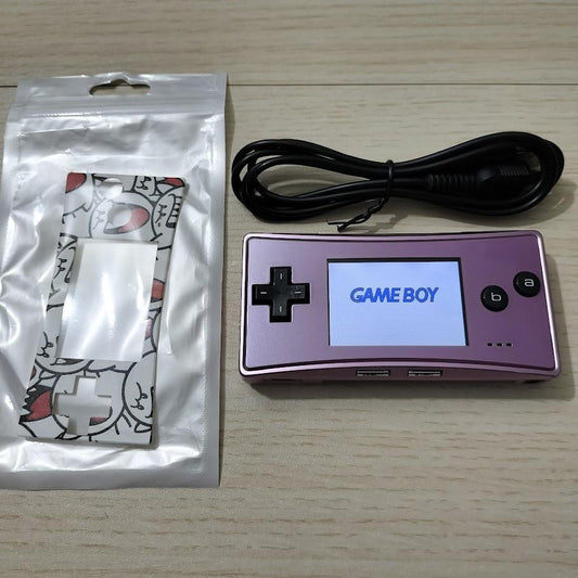 Game Boy Micro Purple Body with Replacement Face Plate