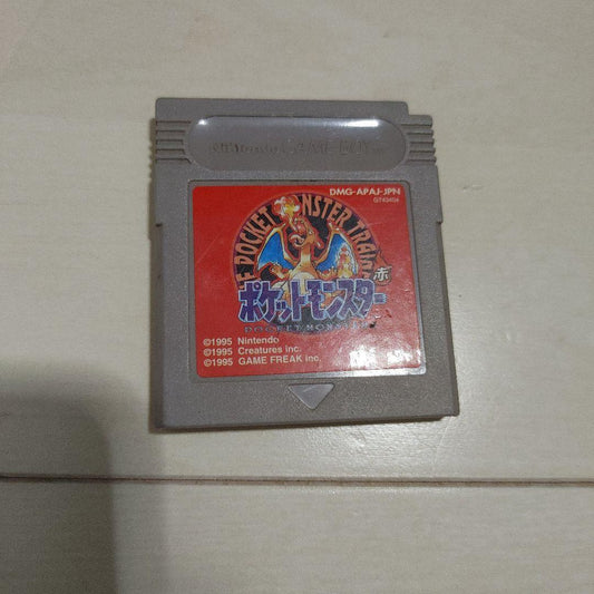 Pokémon Red Game Boy Game