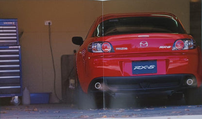 [Rare 2003] Mazda RX-8 'Mazdaspeed Version' Pamphlet + 1