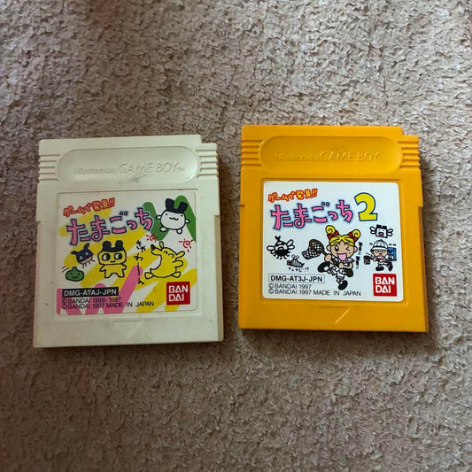 Tamagotchi 1, 2 Game Boy Cartridge