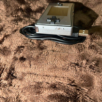 GAME BOY micro Body Silver USB Cable Included