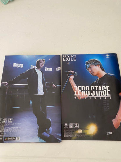 Limited Edition! Workman EXILE TAKAHIRO Catalog Book Poster