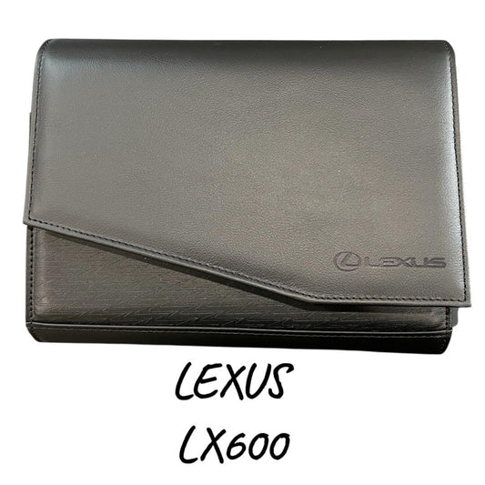 29 LEXUS LX600 Custom Leather Case and Manual