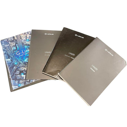 29 LEXUS LX600 Custom Leather Case and Manual