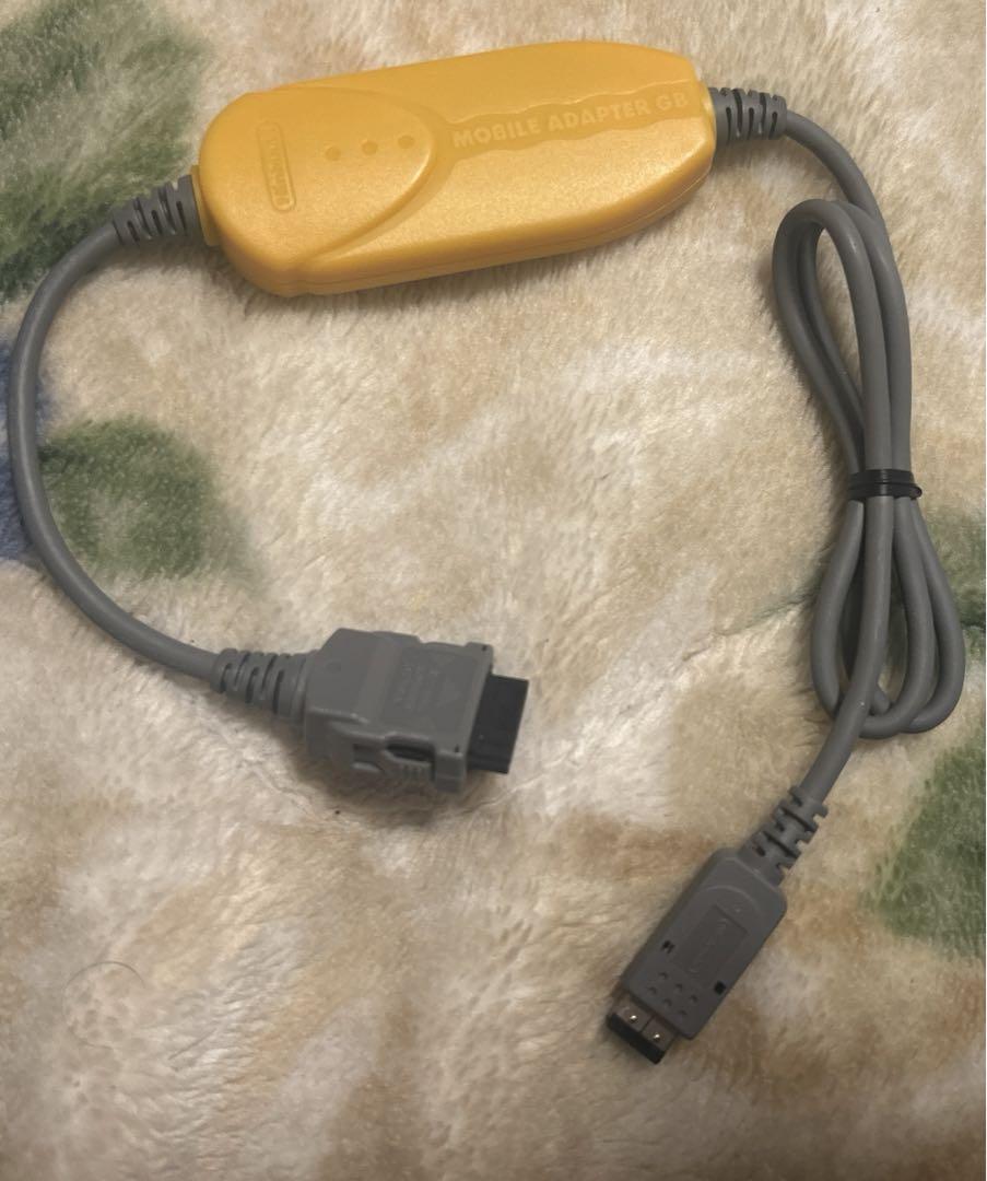 Rare Mobile Adapter GB+ Mobile Trainer Included Almost Unused Game Boy Color