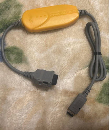 Rare Mobile Adapter GB+ Mobile Trainer Included Almost Unused Game Boy Color
