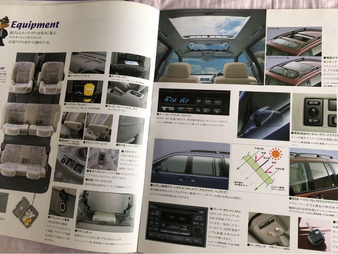 Nissan Second-Generation Prairie Early and Late Catalog Set