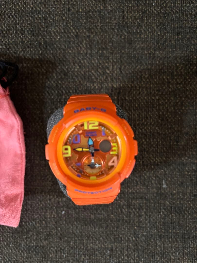 BABY-G Digital Watch Orange