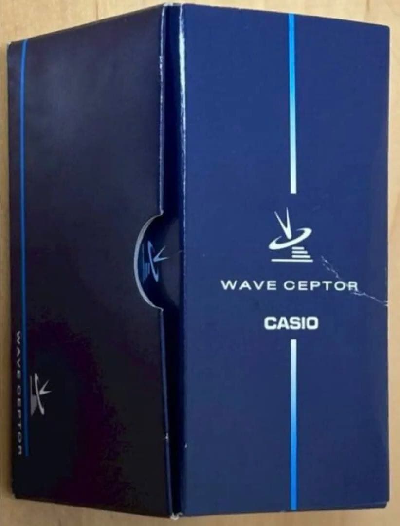 New Unused CASIO WAVE CEPTOR Solar Radio Watch