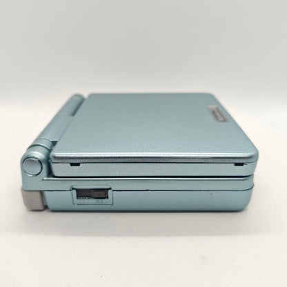 Game Boy Advance SP Pearl Blue IPS, New Shell Type C