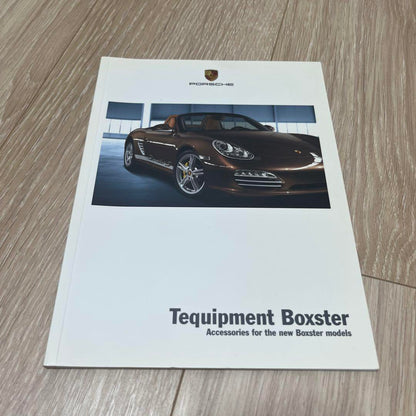 Porsche Boxster Catalog 987 Late Period Price List, Option Catalog Included