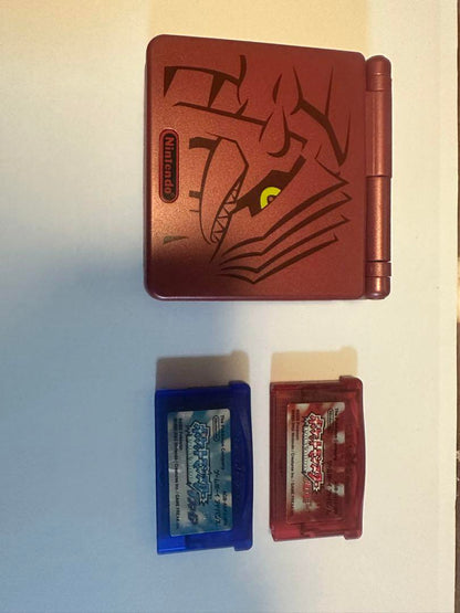 Nintendo Game Boy Advance SP Ruby Sapphire